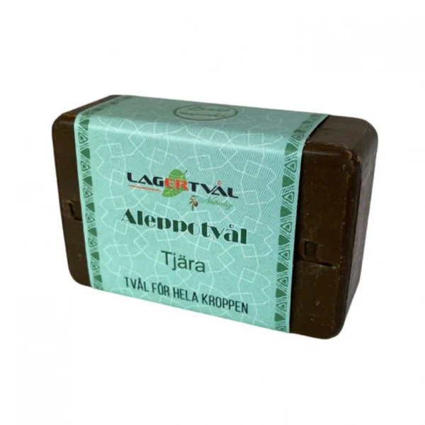 Aleppotvål med tjära